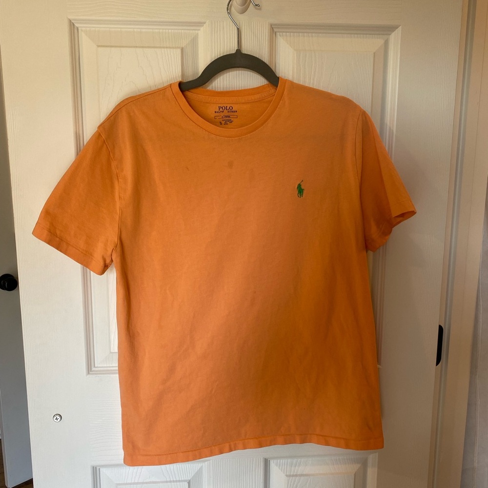 Light Orange Polo Tee